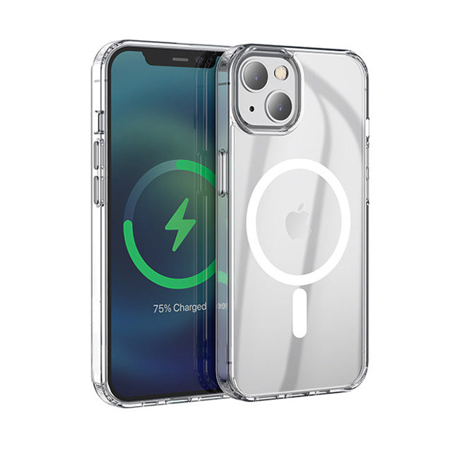Clear Magnetic Hard Case for iPhone 14