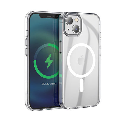 Clear Magnetic Hard Case for iPhone 14