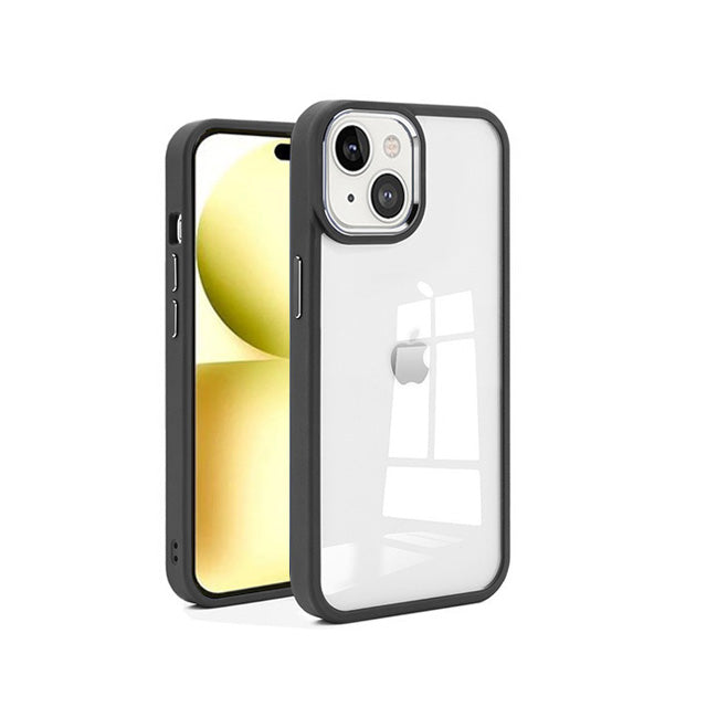 MT Series Clear PC TPU Case for iPhone 15