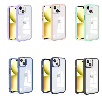 MT Series Clear PC TPU Case for iPhone 14 Plus