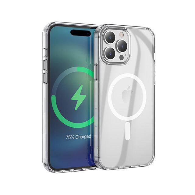 Clear Magnetic Hard Case for iPhone 13 Pro