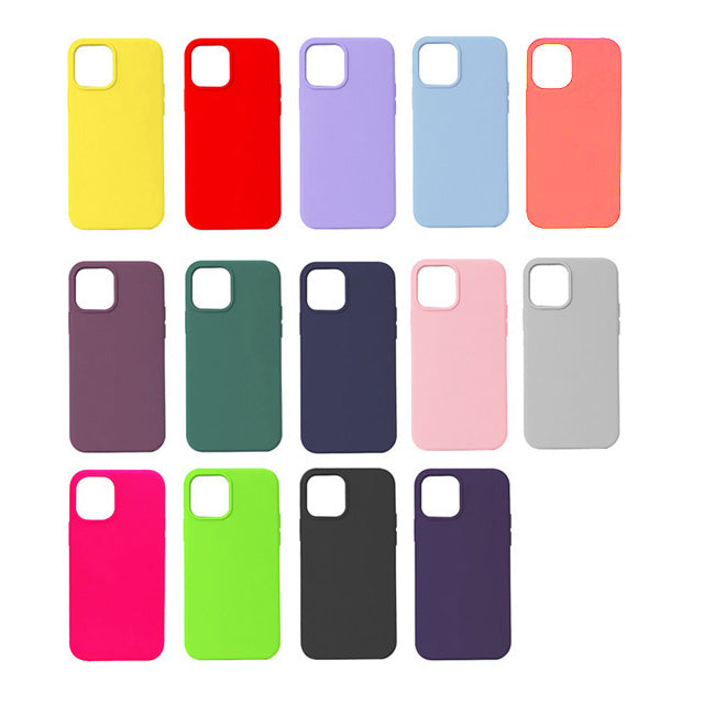 Microfiber Silicone Case for iPhone 12 Pro Max
