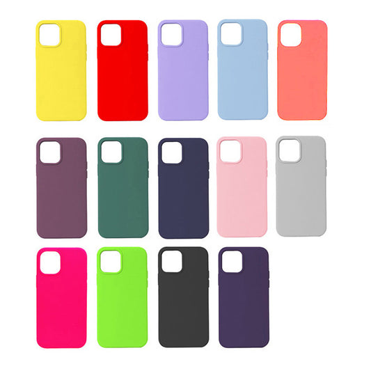 Microfiber Silicone Case for iPhone 12 Pro Max