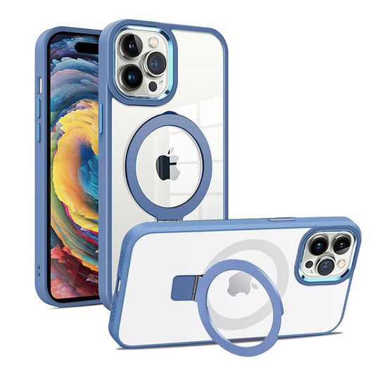 MT Series Clear Magnetic Ringstand Case for iPhone 14 Pro Max
