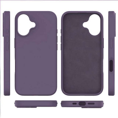 Microfiber Silicone Case for iPhone 16