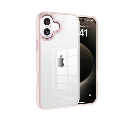 MT Series Clear PC TPU Case for iPhone 16