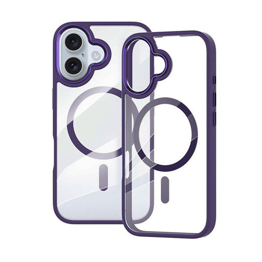 MT Series Clear Magnetic Case for iPhone 16