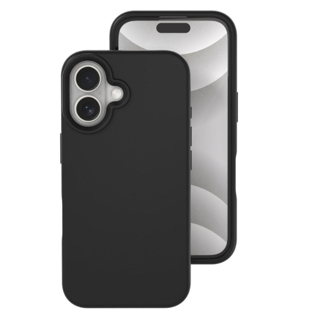 Microfiber Silicone Case for iPhone 16 Plus