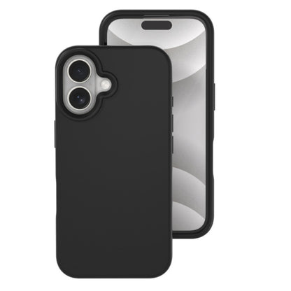 Microfiber Silicone Case for iPhone 16 Plus
