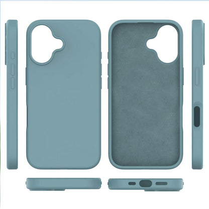 Microfiber Silicone Case for iPhone 16 Plus