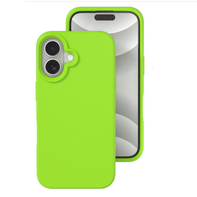 Microfiber Silicone Case for iPhone 16 Plus