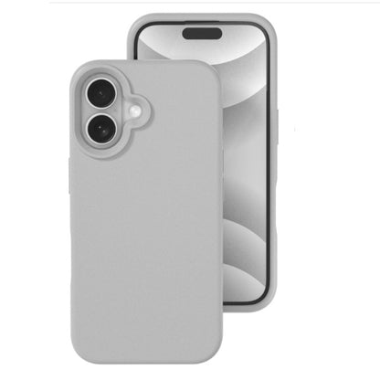 Microfiber Silicone Case for iPhone 16 Plus