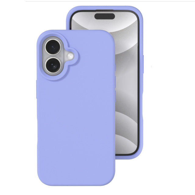 Microfiber Silicone Case for iPhone 16 Plus