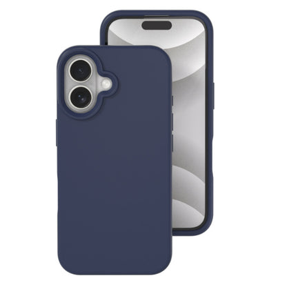 Microfiber Silicone Case for iPhone 16 Plus