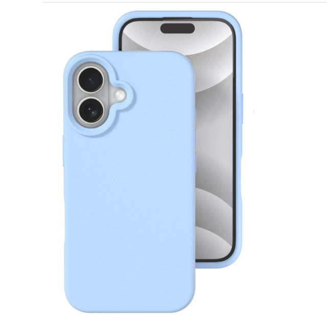 Microfiber Silicone Case for iPhone 16 Plus