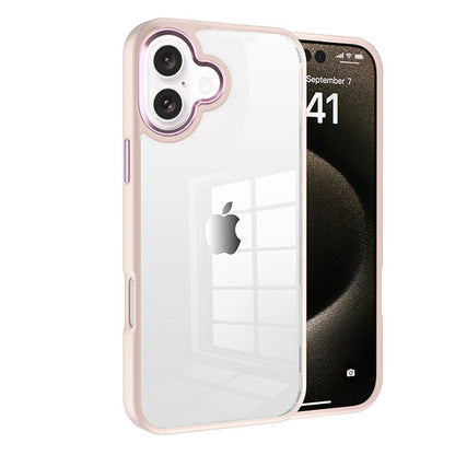 MT Series Clear PC TPU Case for iPhone 16