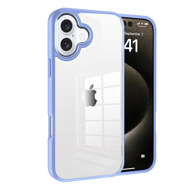MT Series Clear PC TPU Case for iPhone 16