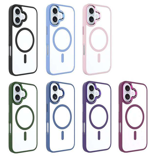 MT Series Clear Magnetic Case for iPhone 16