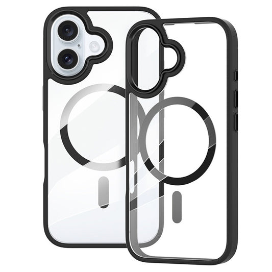MT Series Clear Magnetic Case for iPhone 16 Plus