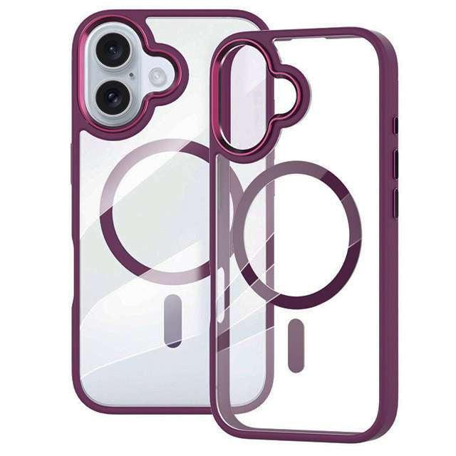 MT Series Clear Magnetic Case for iPhone 17