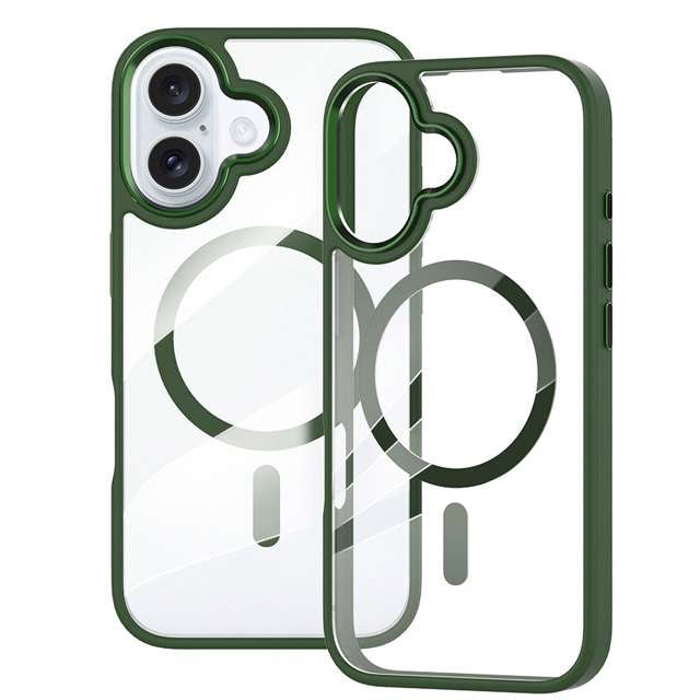 MT Series Clear Magnetic Case for iPhone 16