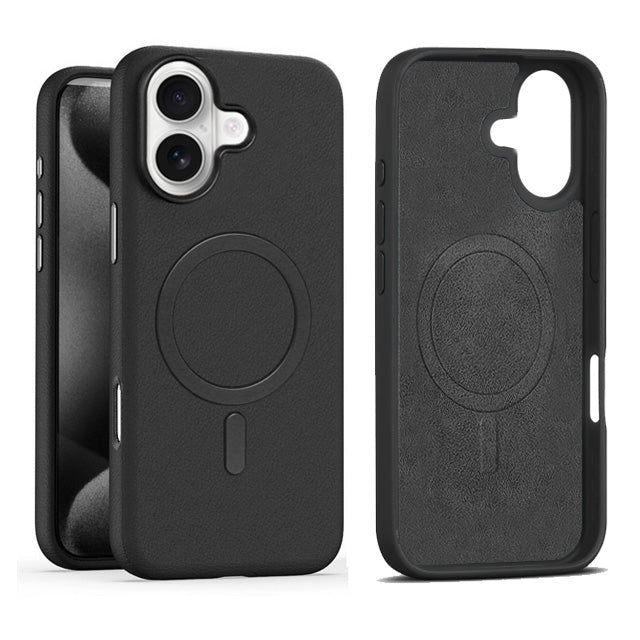 L3 Magnetic PU Leather Case for iPhone 16