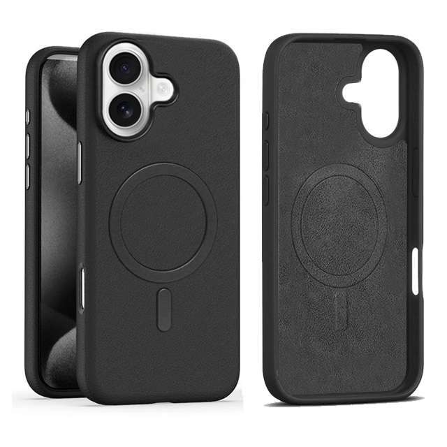 L3 Magnetic PU Leather Case for iPhone 17