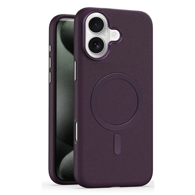 L3 Magnetic PU Leather Case for iPhone 17