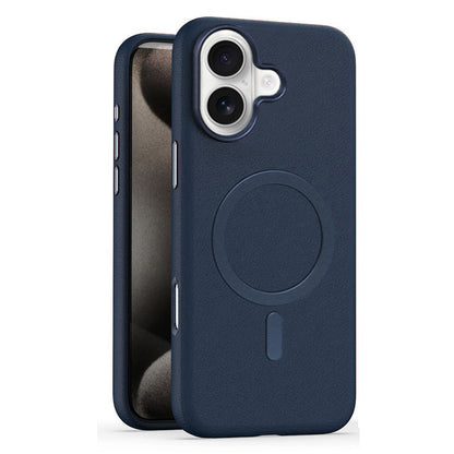 L3 Magnetic PU Leather Case for iPhone 16