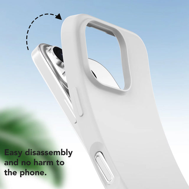 Microfiber Silicone Case for iPhone 16 Pro