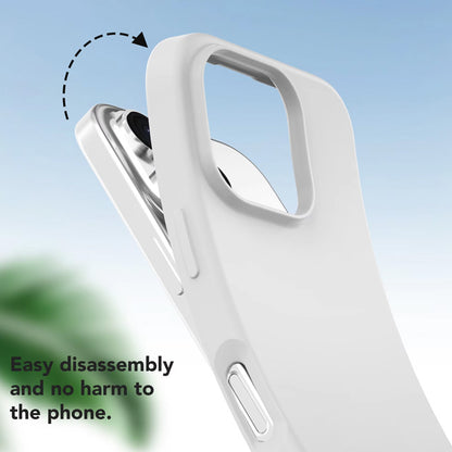 Microfiber Silicone Case for iPhone 16 Pro