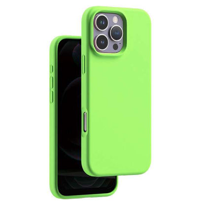 Microfiber Silicone Case for iPhone 16 Pro Max