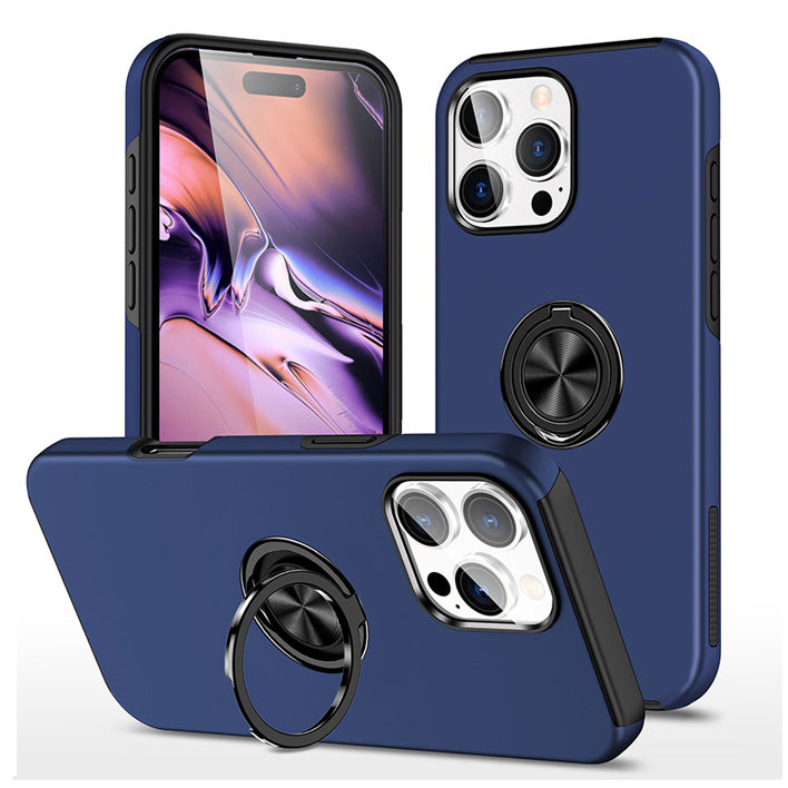 Hidden Ring Hybrid Case for iPhone 16 Pro Max