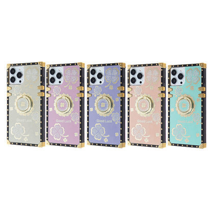 Clover Design Ringstand Case for iPhone 16 Pro Max