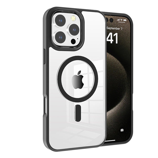 MT Series Clear Magnetic Case for iPhone 16 Pro