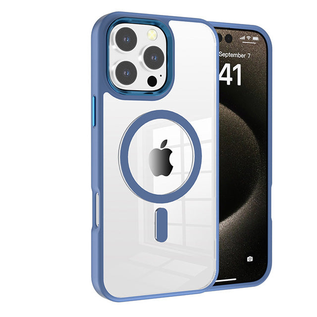 MT Series Clear Magnetic Case for iPhone 16 Pro