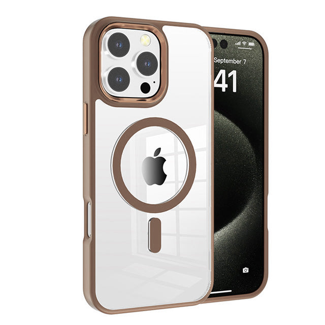 MT Series Clear Magnetic Case for iPhone 16 Pro