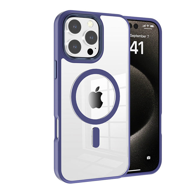 MT Series Clear Magnetic Case for iPhone 16 Pro