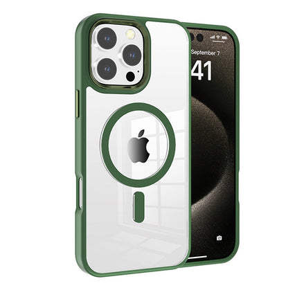 MT Series Clear Magnetic Case for iPhone 16 Pro