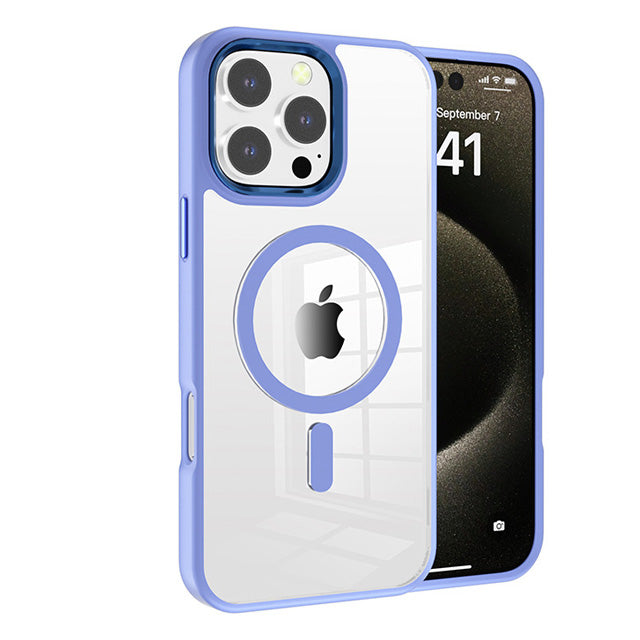 MT Series Clear Magnetic Case for iPhone 16 Pro