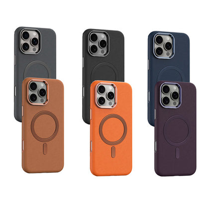 L3 Magnetic PU Leather Case for iPhone 16 Pro