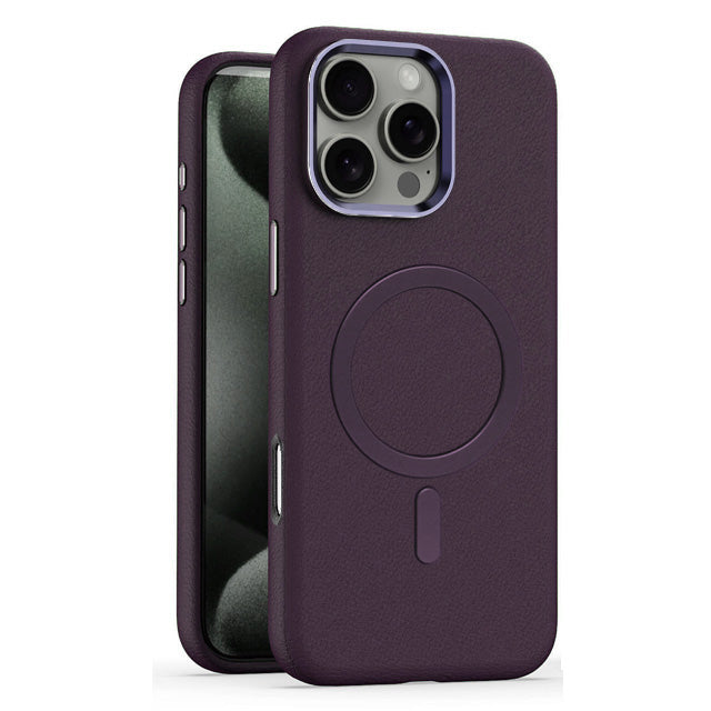 L3 Magnetic PU Leather Case for iPhone 16 Pro Max
