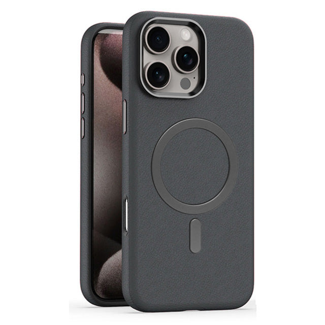 L3 Magnetic PU Leather Case for iPhone 16 Pro Max