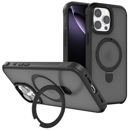 Hidden Magnetic Stand Case for iPhone 16 Pro Max