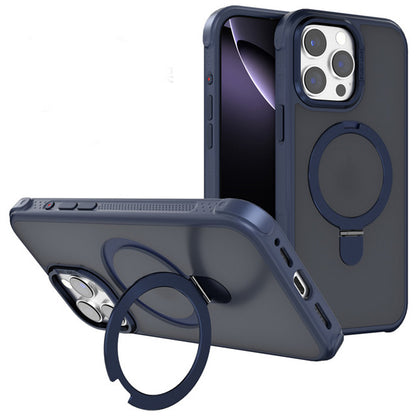 Hidden Magnetic Stand Case for iPhone 16 Pro Max