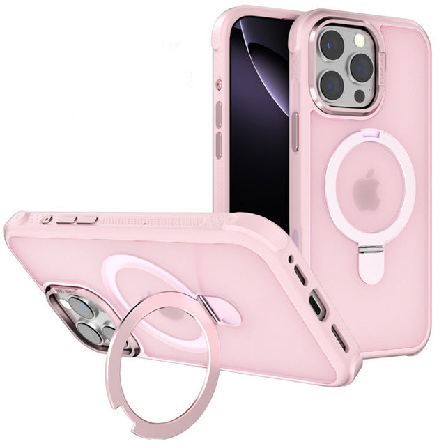 Hidden Magnetic Stand Case for iPhone 16 Pro Max