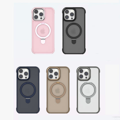 Hidden Magnetic Stand Case for iPhone 16 Pro Max