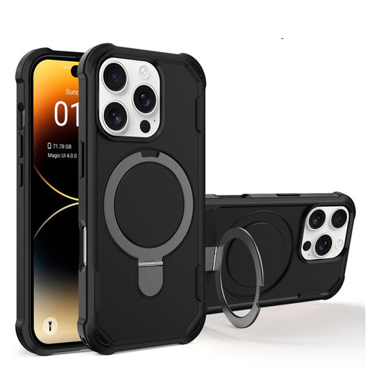 Protective Magnetic Stand Case for iPhone 16 Pro Max