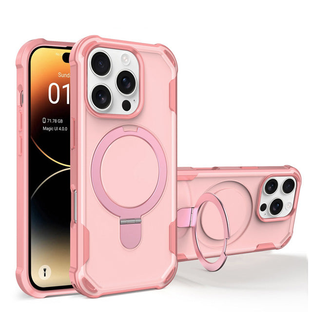 Protective Magnetic Stand Case for iPhone 16 Pro Max