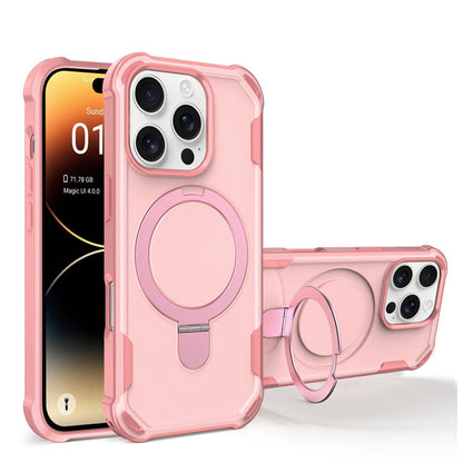 Protective Magnetic Stand Case for iPhone 16 Pro Max